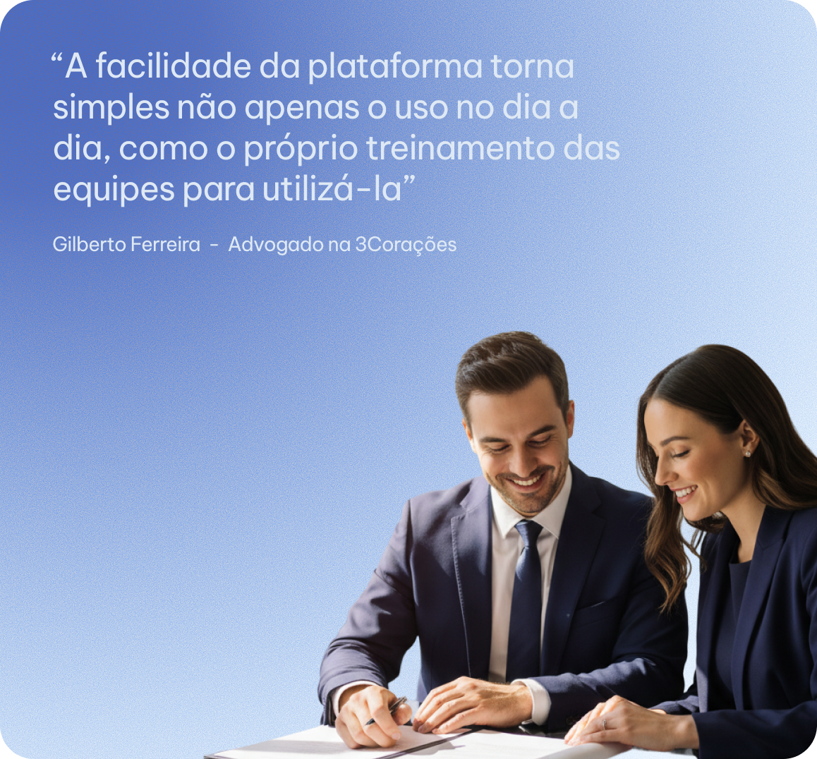 advogados assinando documentos pela zapsign
